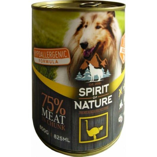 Spirit of Nature Hypoallergén konzerv - strucc - 800 g