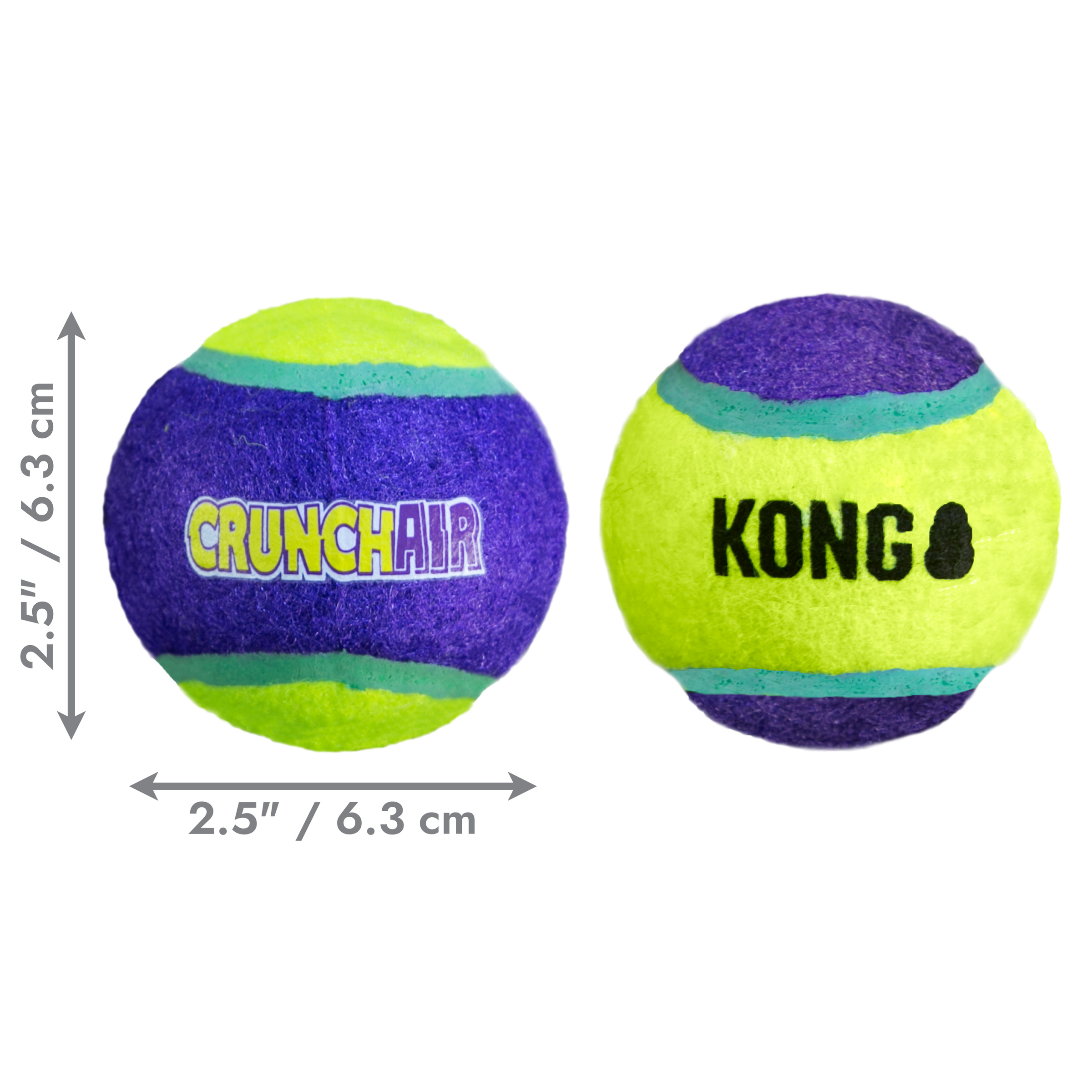 KONG CrunchAir Balls M (3 db) - Image 2