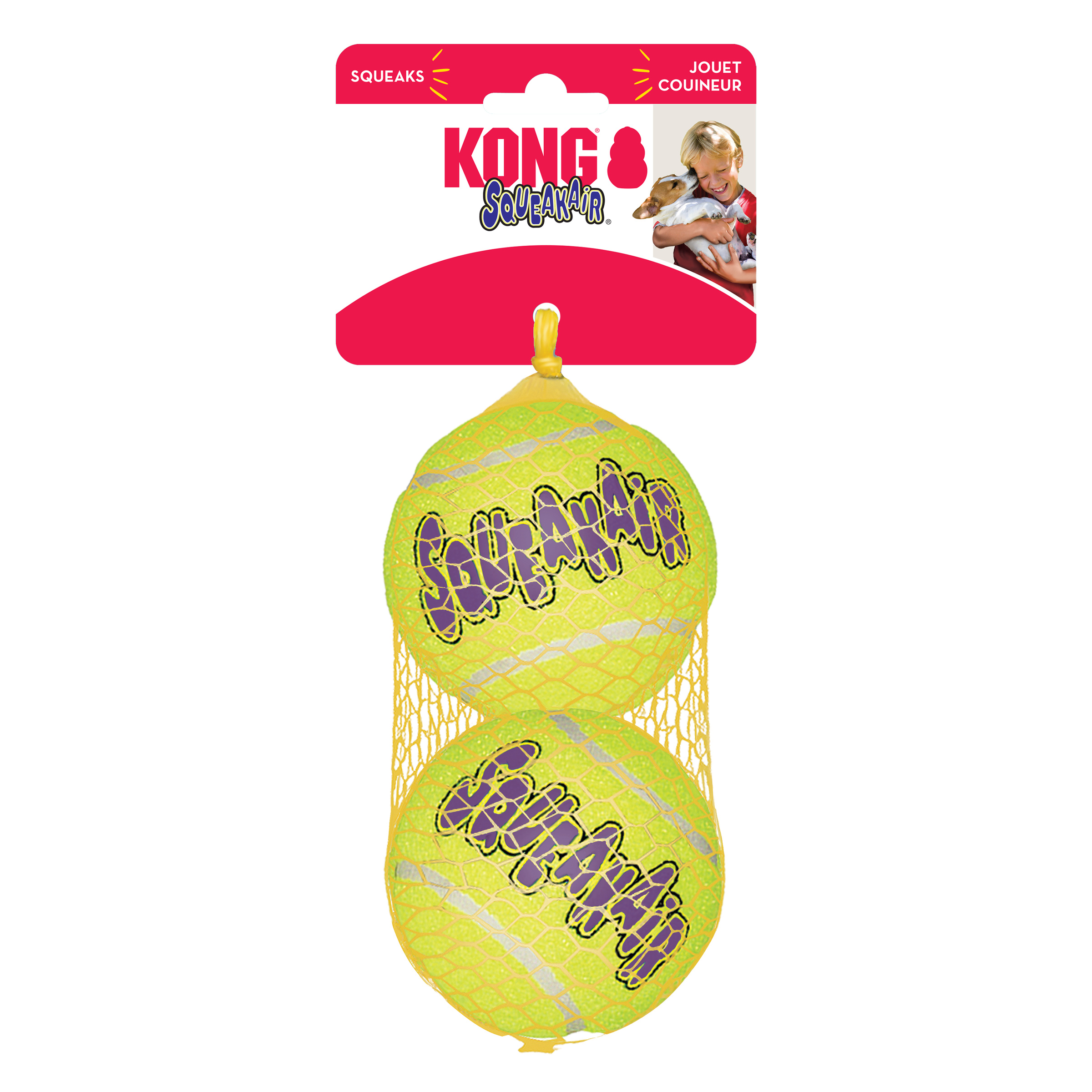 KONG SqueakAir Balls L (2 db)
