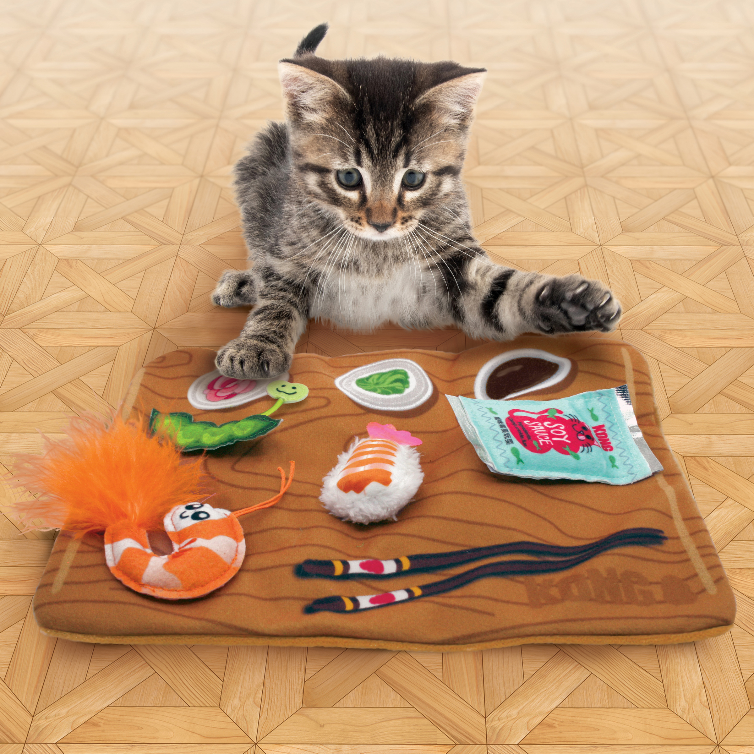 KONG Pull-A-Partz Sushi - Image 3