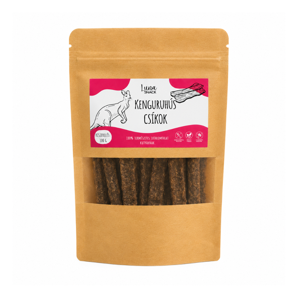 Luna Snack – Kenguruhús csíkok 100 g