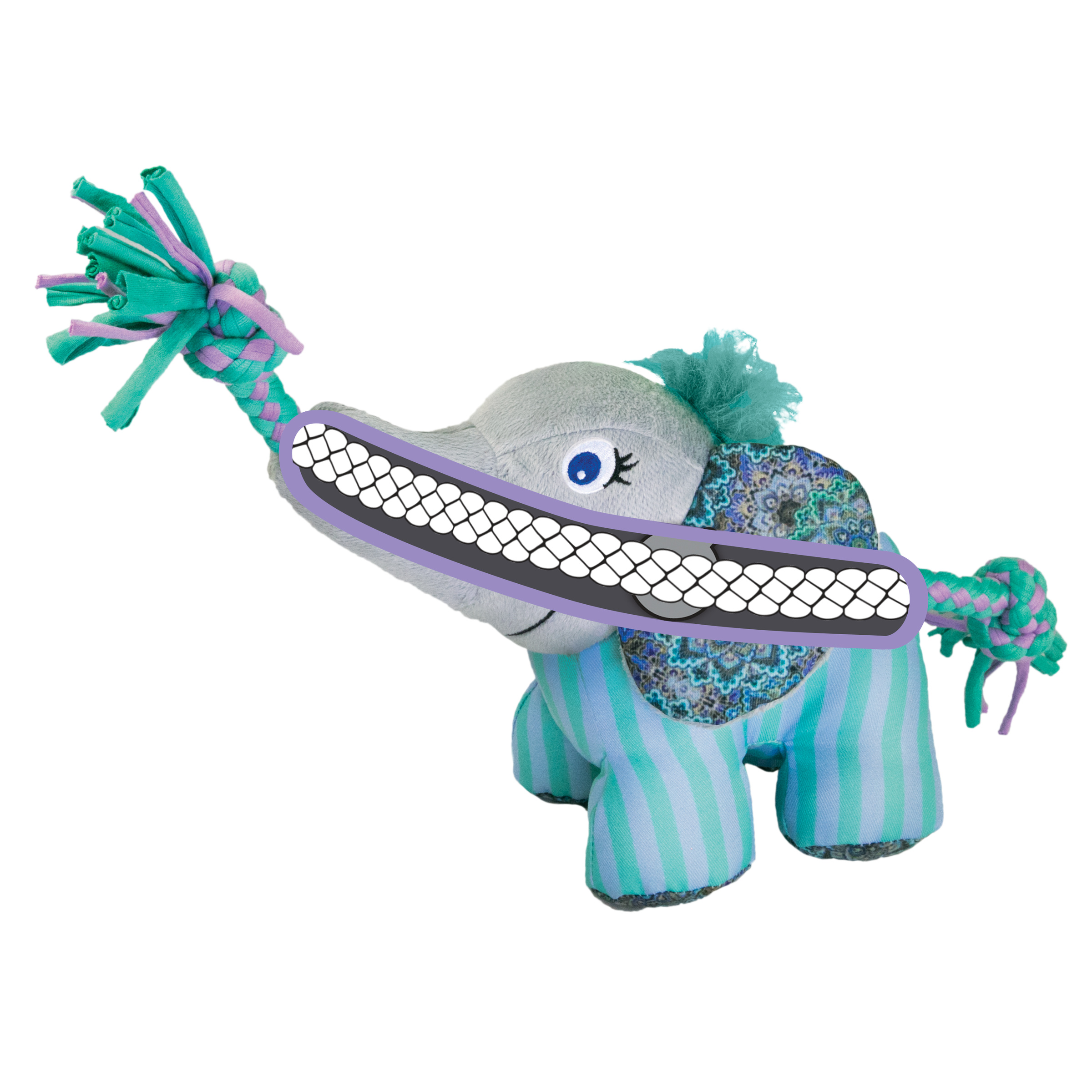 KONG Knots Carnival Elephant S/M - Image 3