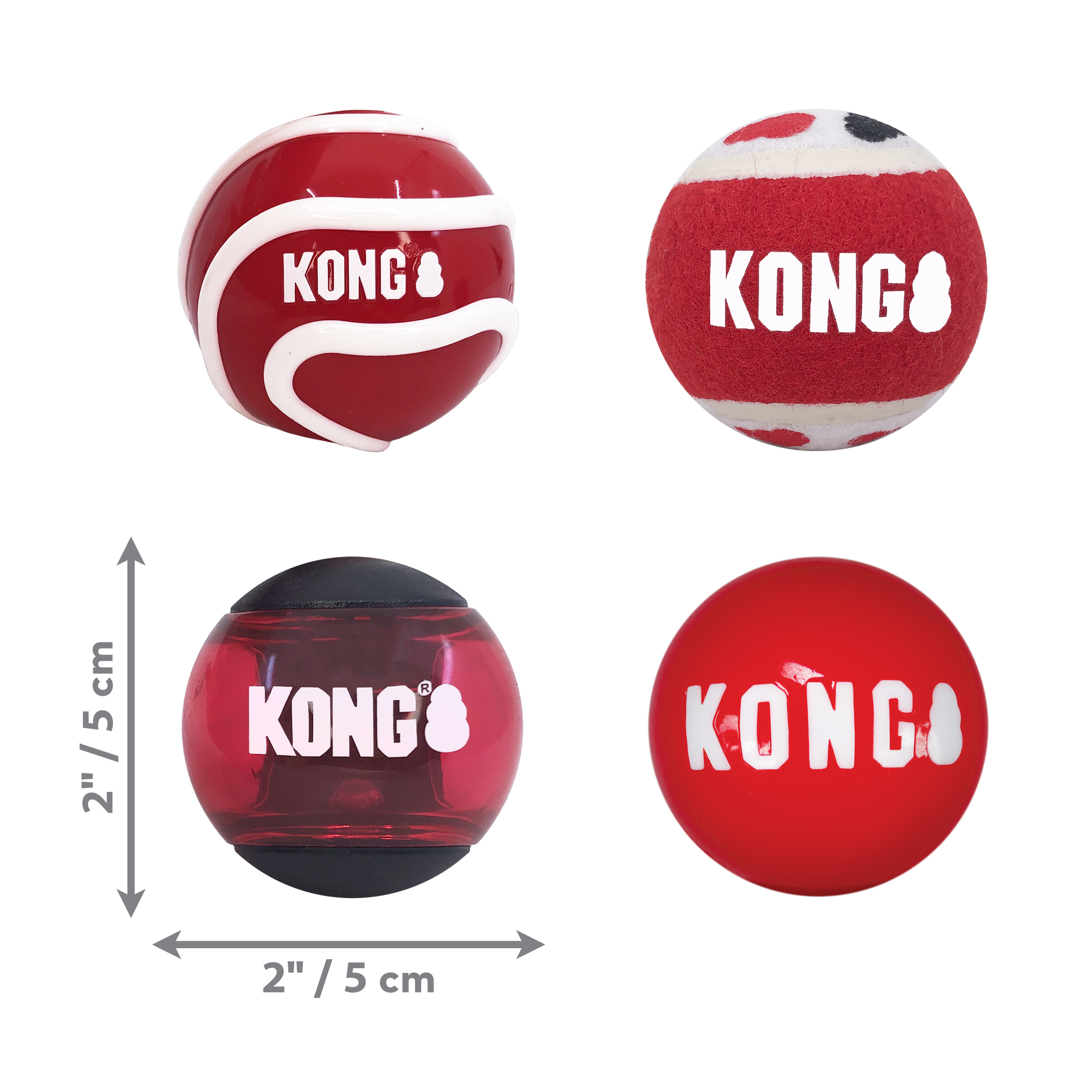KONG Signature Balls S (4 db) - Image 2