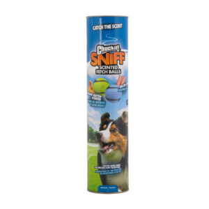 Chuckit! Sniff Fetch Ball Bacon & Peanut Butter M (4 db)