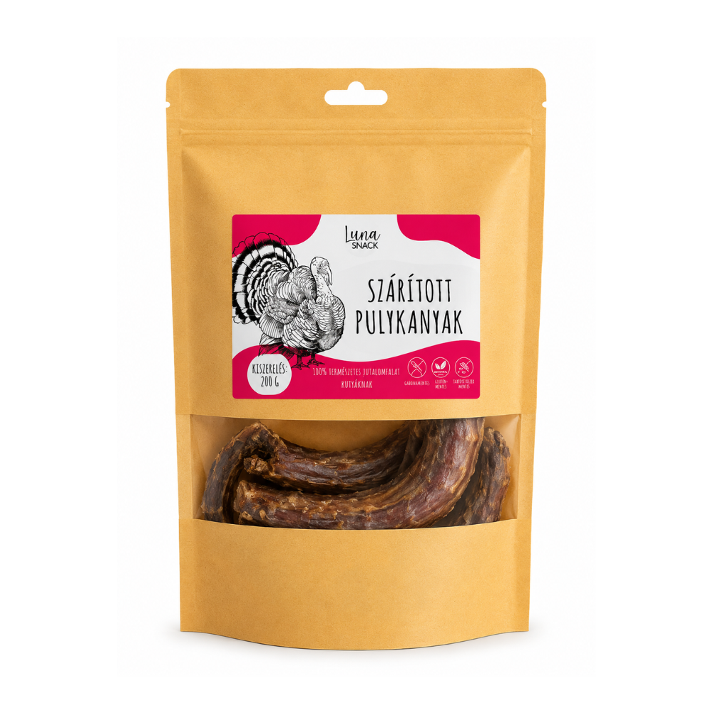 Luna Snack - Szárított pulykanyak