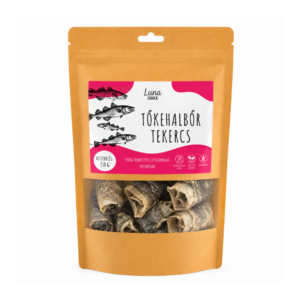 Luna Snack - Tőkehalbőr tekercs