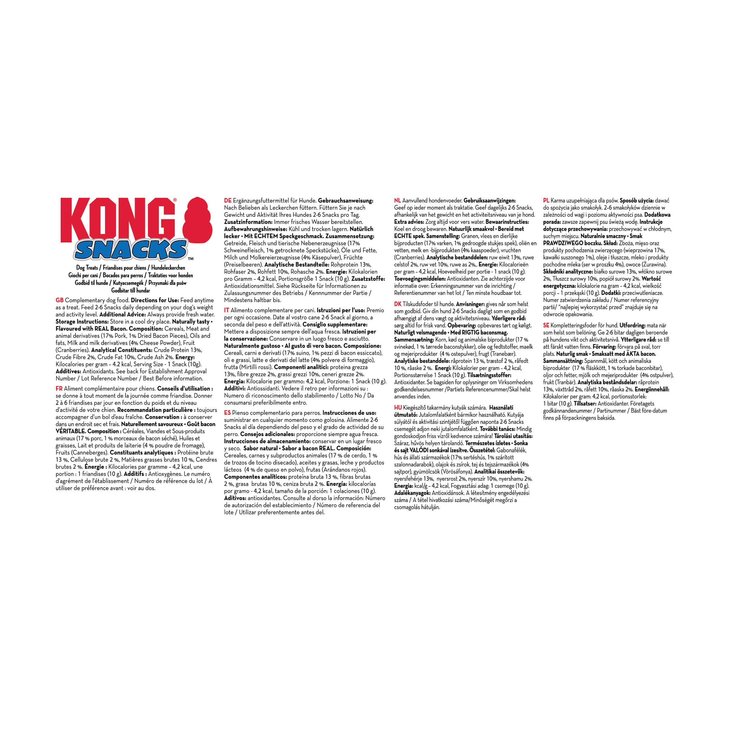 KONG Snacks bacon&cheese 198 g - Image 4