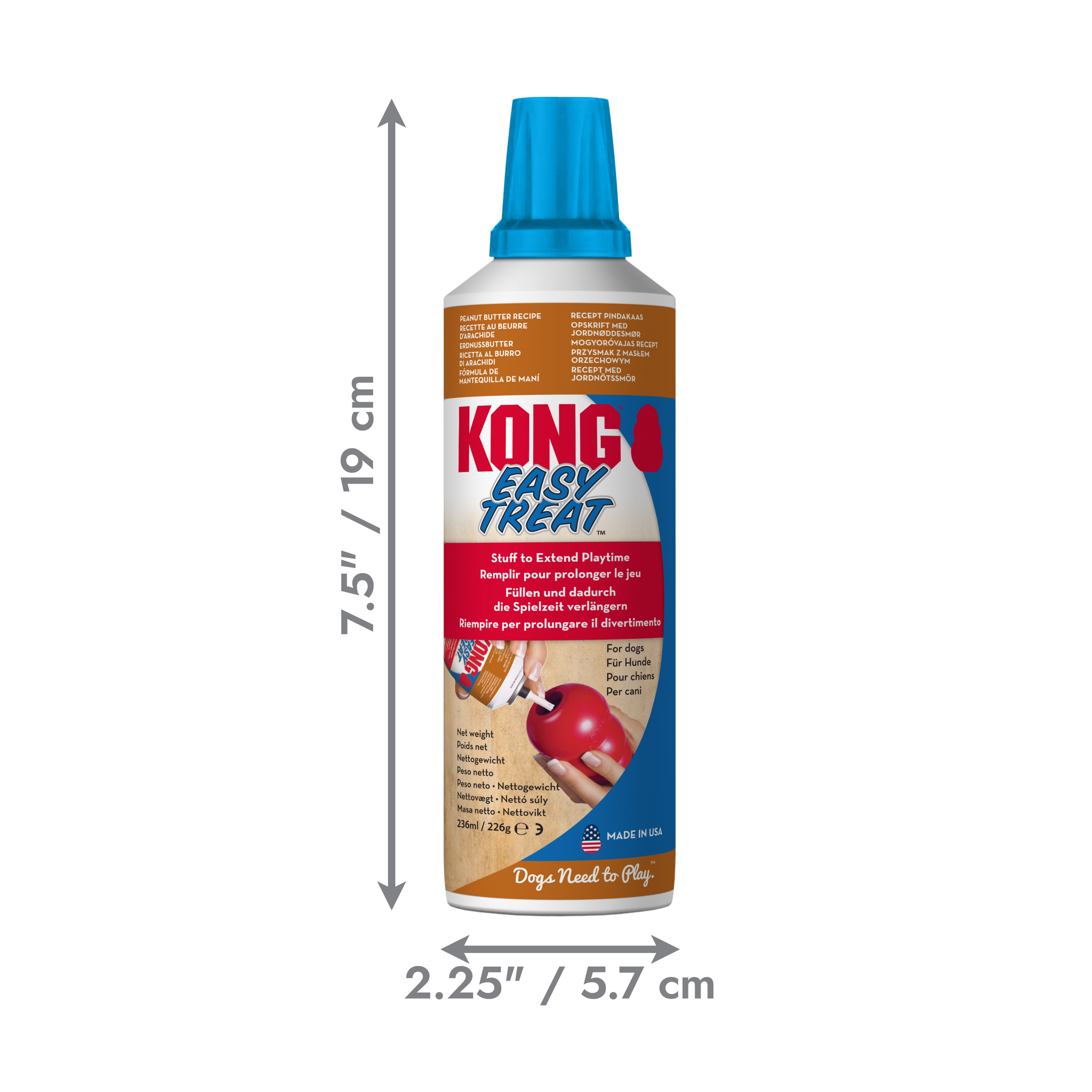 KONG Easy Treat - mogyoróvaj 226 g - Image 2