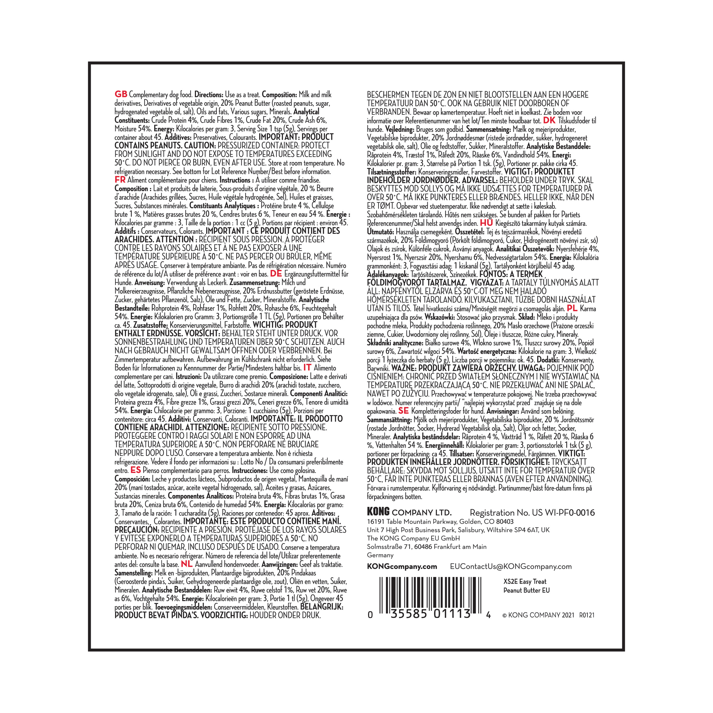 KONG Easy Treat - mogyoróvaj 226 g - Image 5