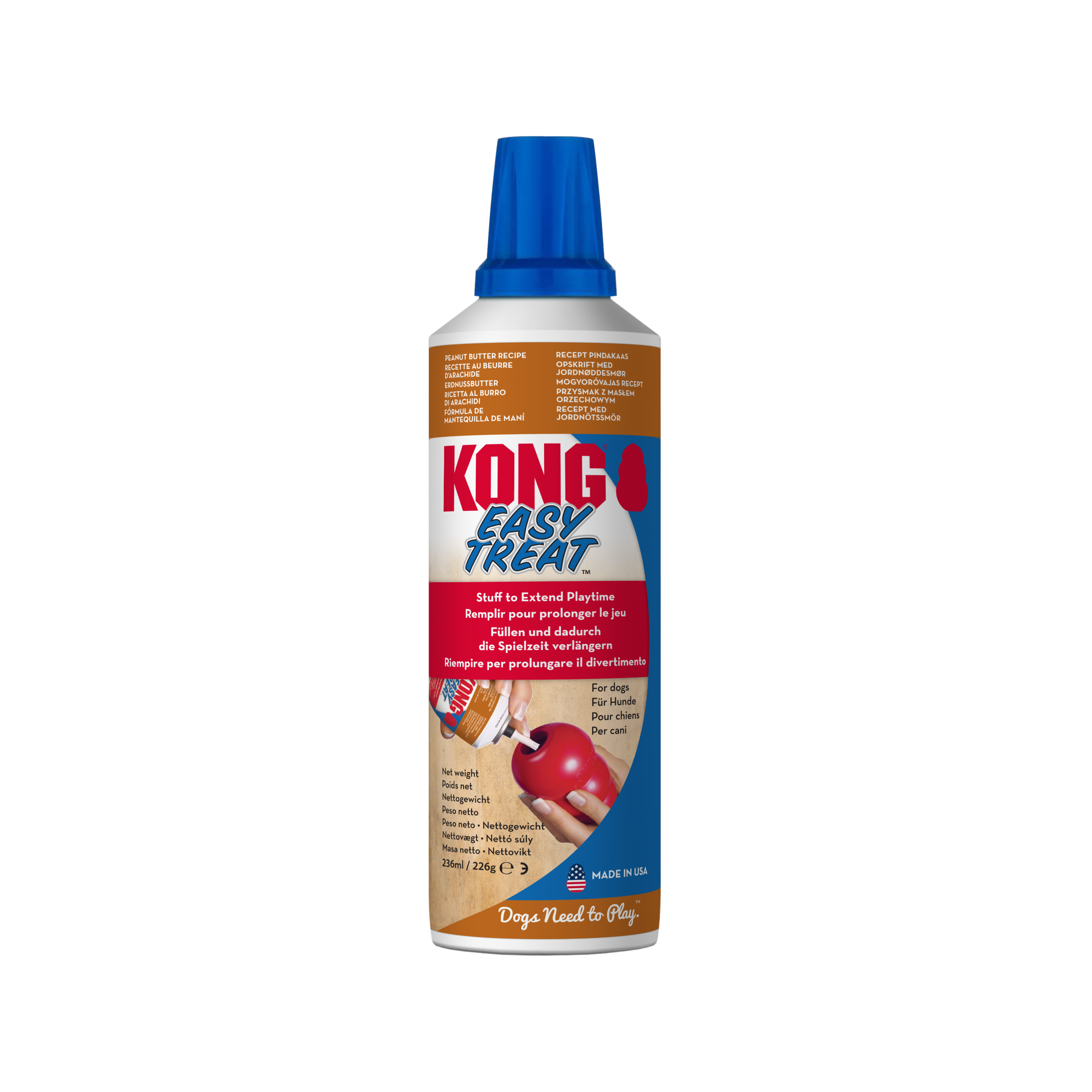 KONG Easy Treat - mogyoróvaj 226 g