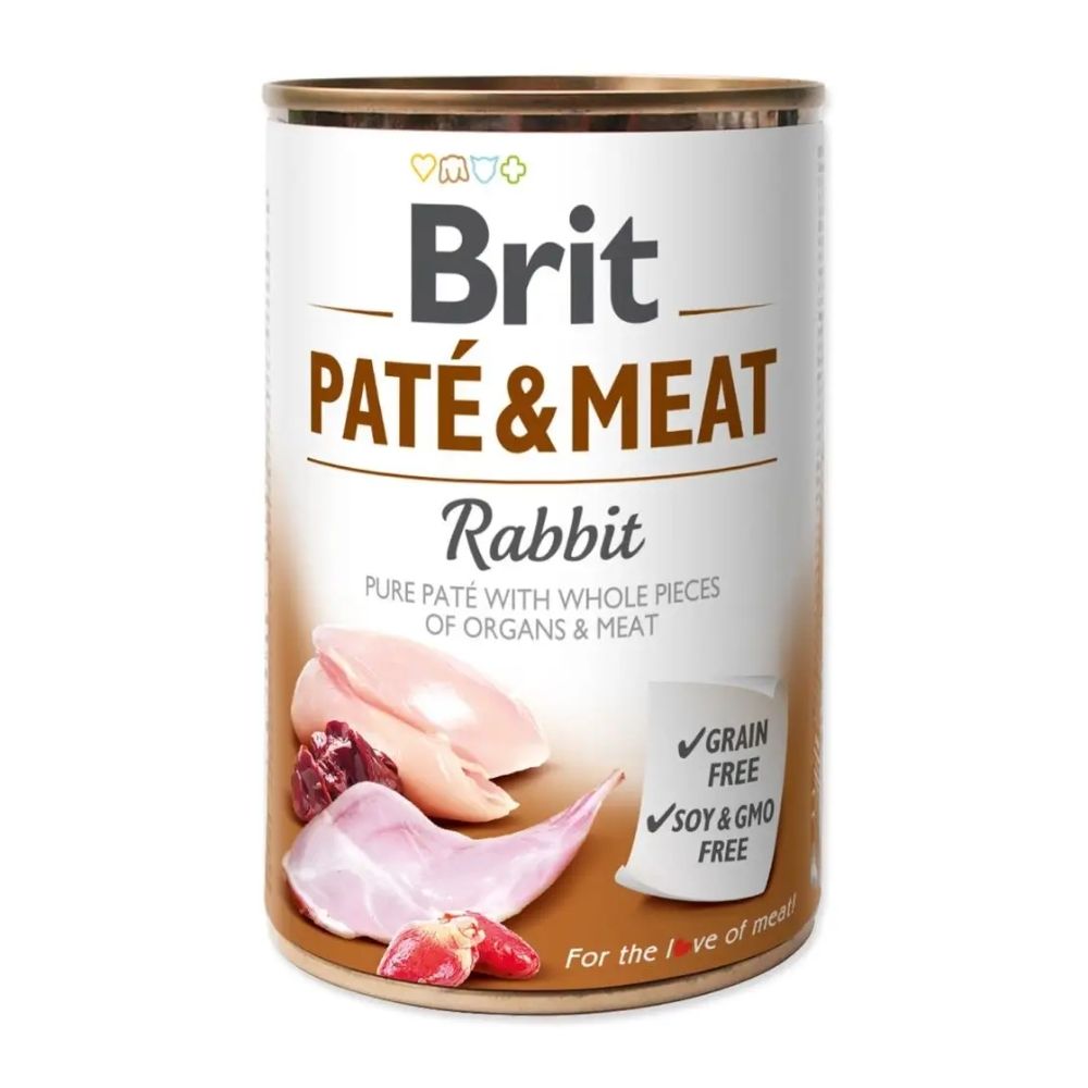Brit Paté & Meat konzerv - nyúl