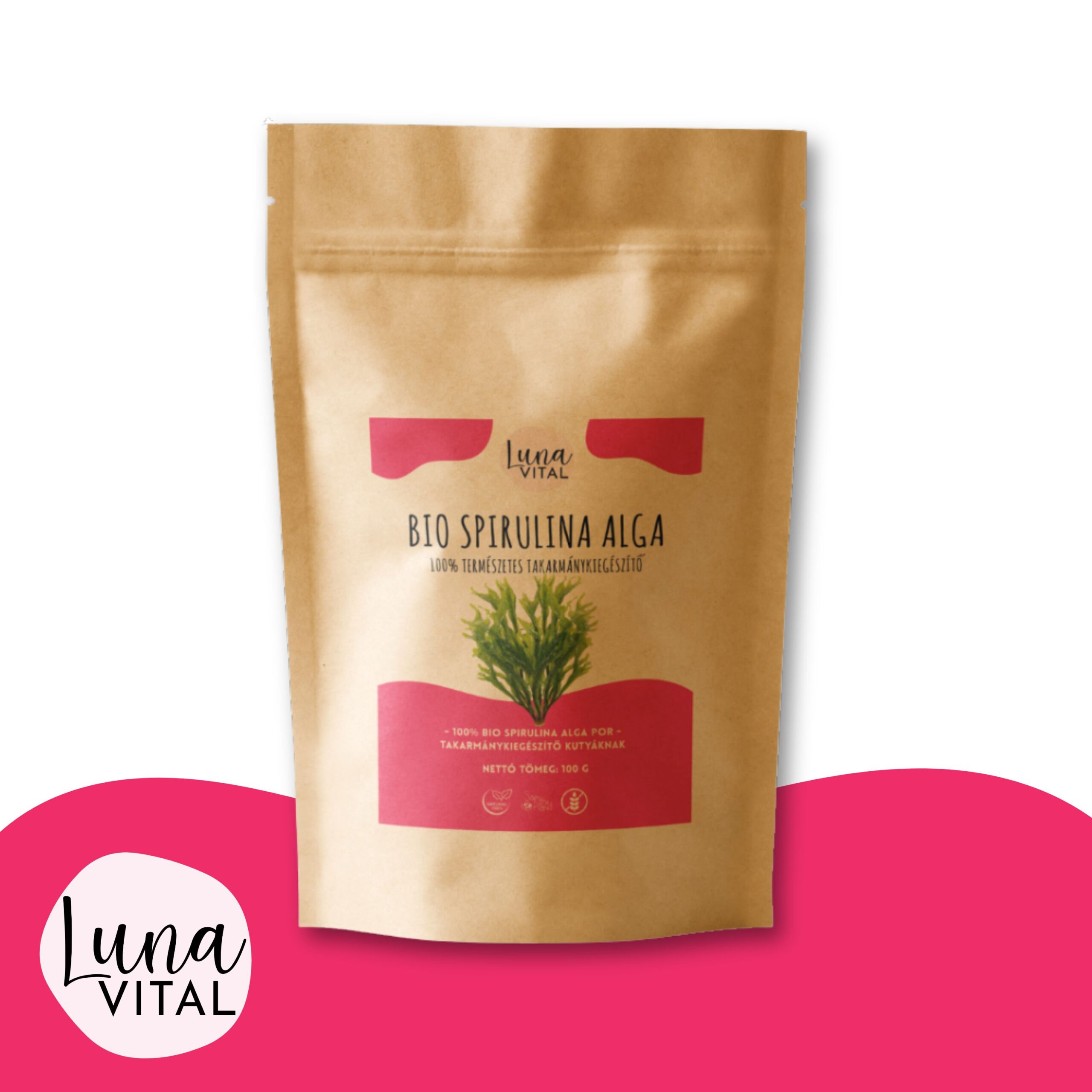 LUNA Vital - BIO Spirulina alga por 100 g