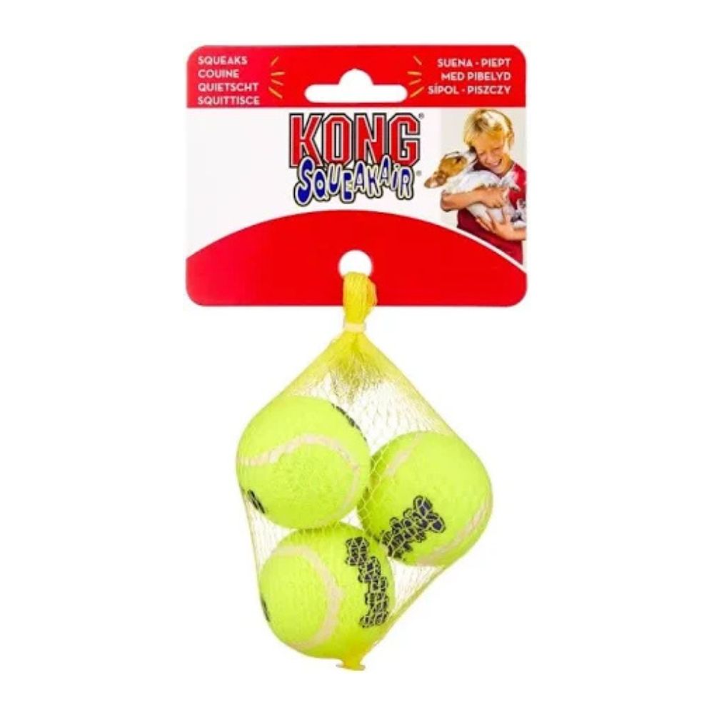 KONG Air Squeaker Teniszlabda (XS)
